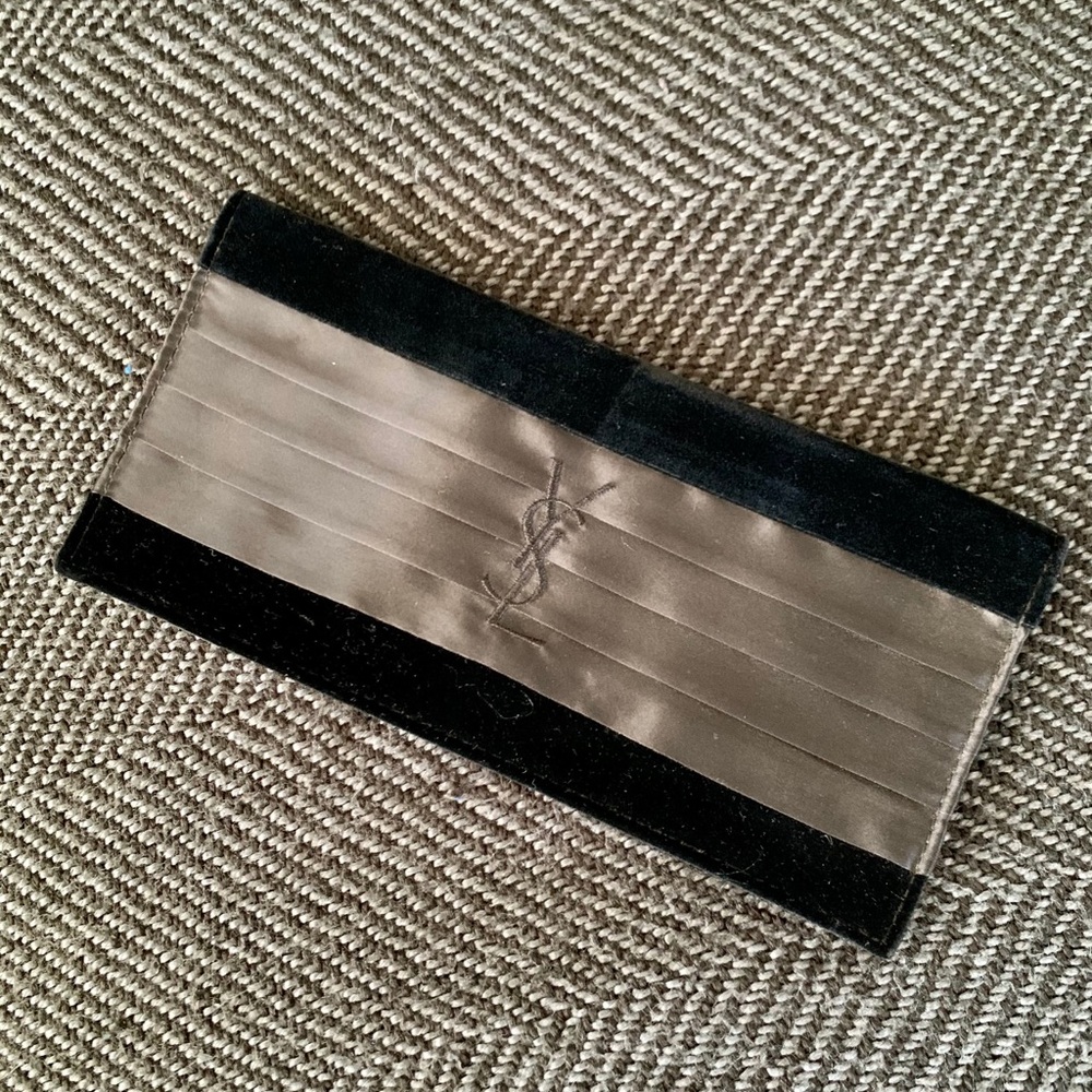 YSL Velvet Cosmetic Clutch